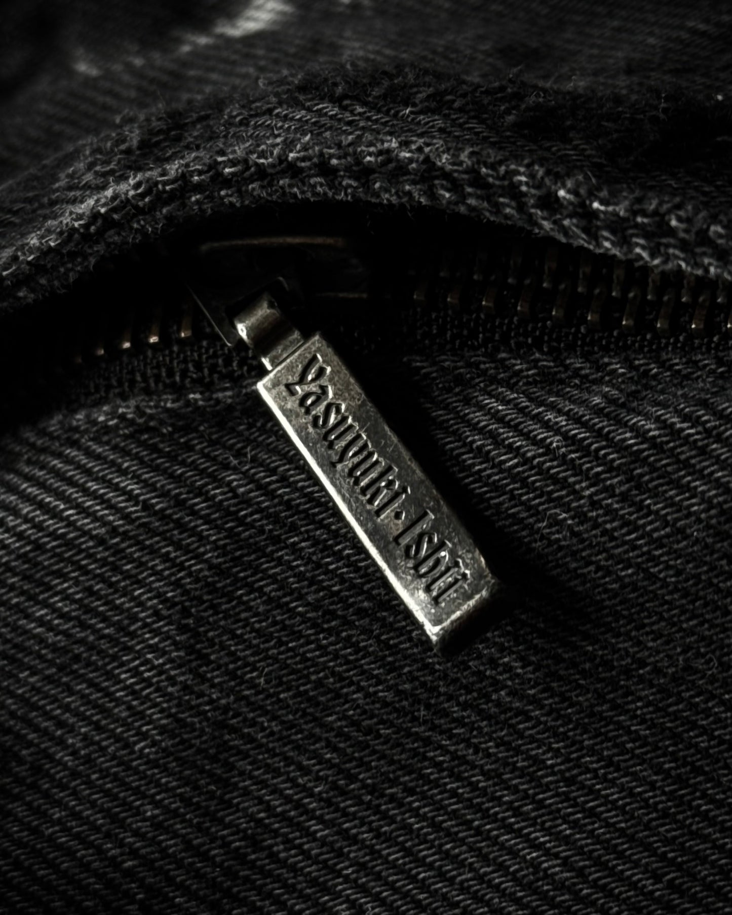 Yasuyuki Ishii Aztec Repaired Fringed Bell Bottom Flared Pants