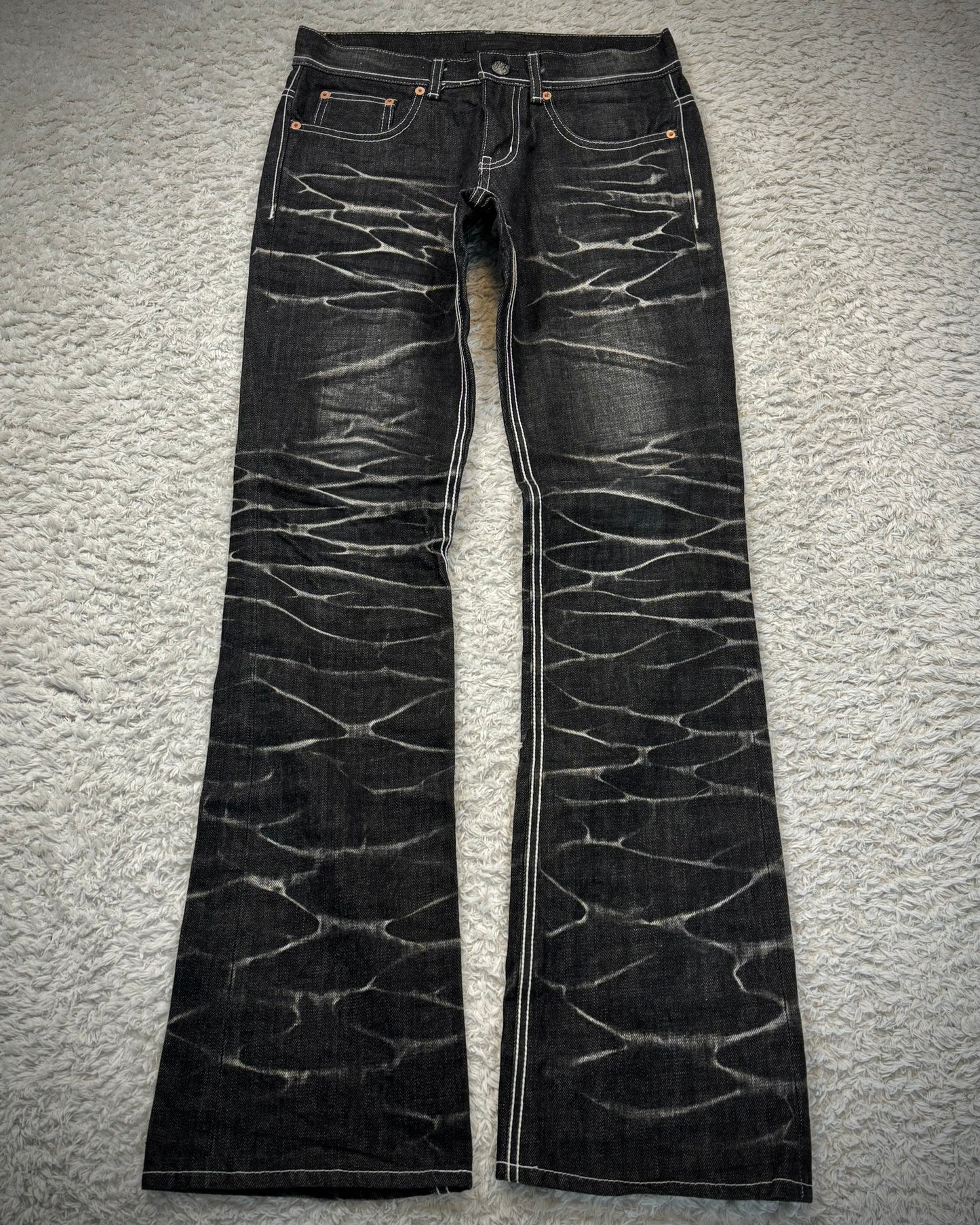 Midas Clawmarks Washed Bootcut Jeans
