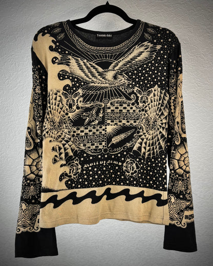 Yasuyuki Ishii Eagle Tattoo Longsleeve Shirt