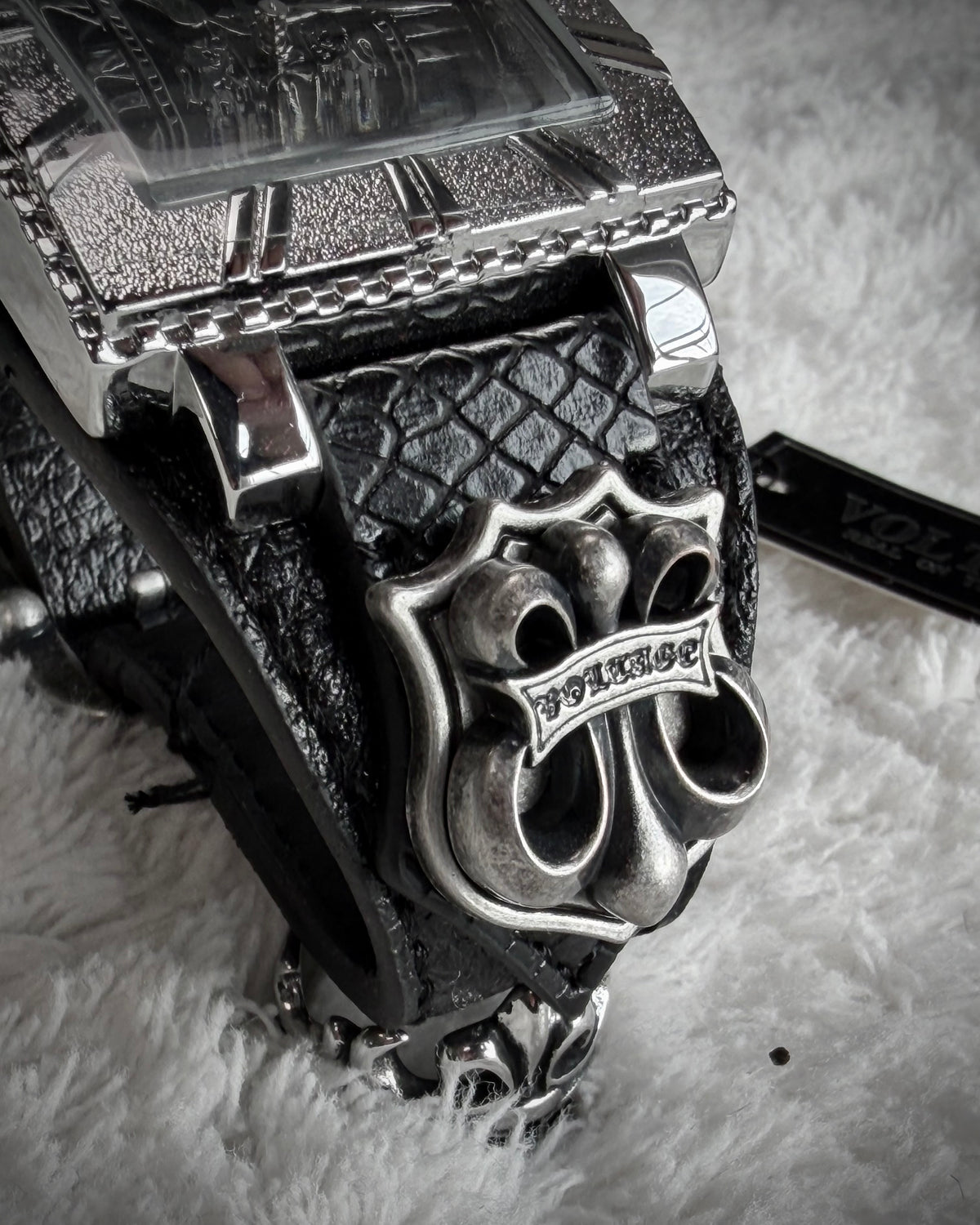 Voltage Fleur De Lis Python Watch