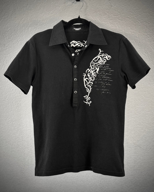 Tornado Mart Tribal Poem Polo Shirt