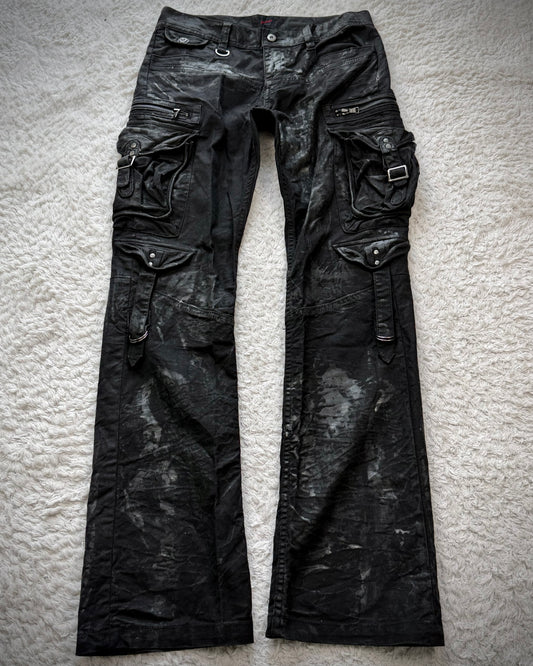 Jack Rose Waxed Gas Mask Cargo Pants