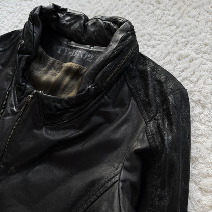 14th Addiction Leather Bono Jacket