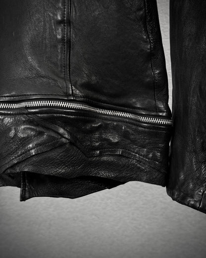 14th Addiction Reaper Cut Quilted Leather Rider Jacket