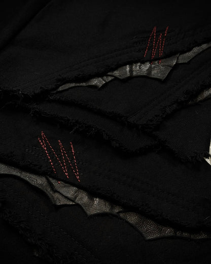 14th Addiction “Outrider 02” Lace Up Bootcut Pants
