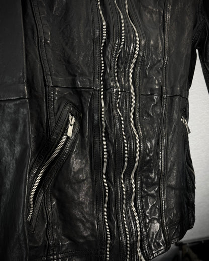 Cathy Jane Triple Zip Leather Jacket