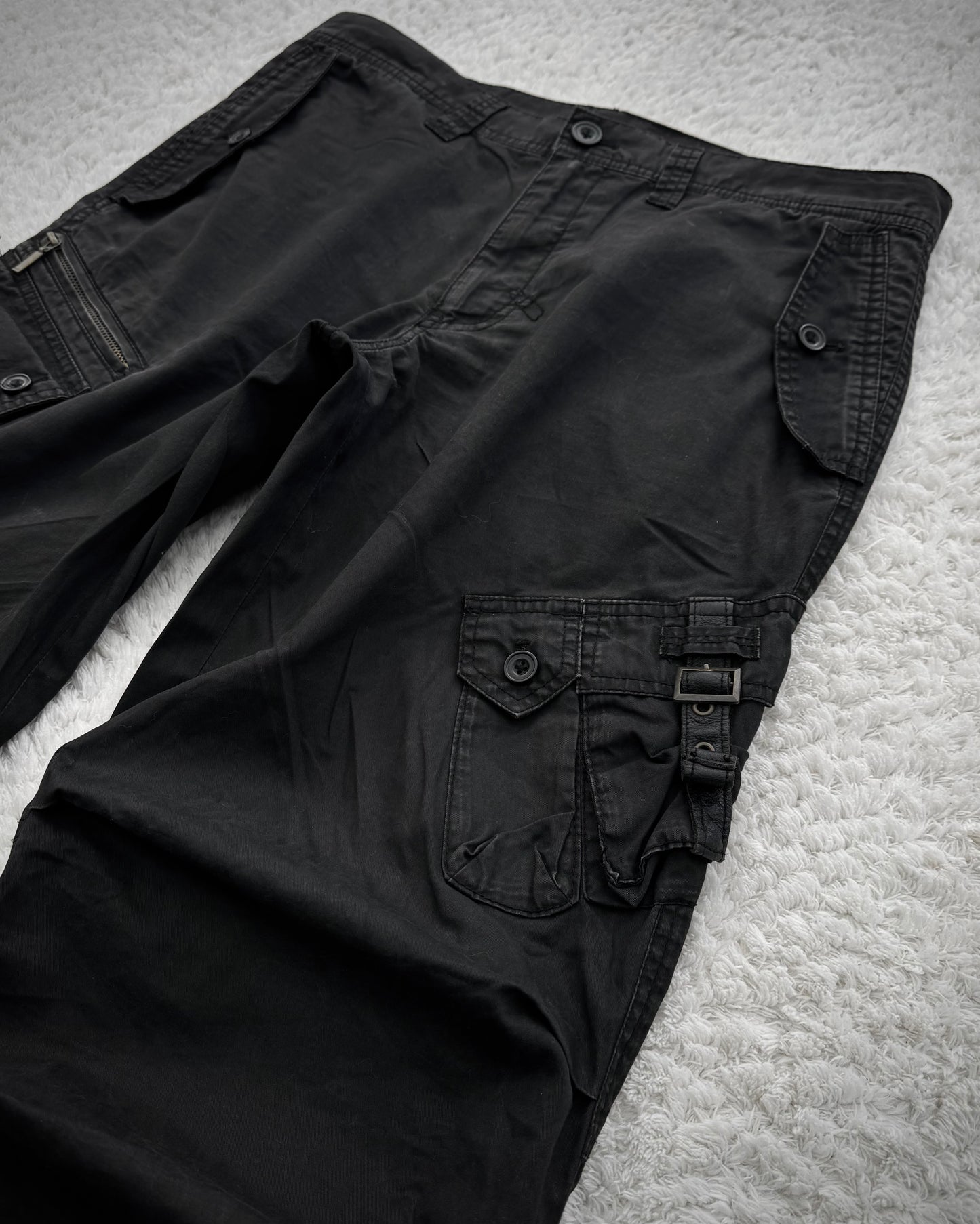 Tornado Mart Flared Utility Cargo Pants