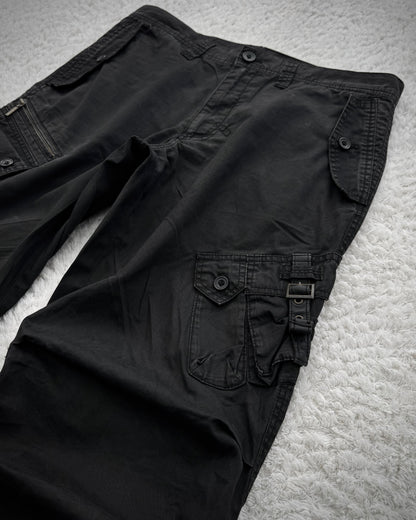 Tornado Mart Flared Utility Cargo Pants