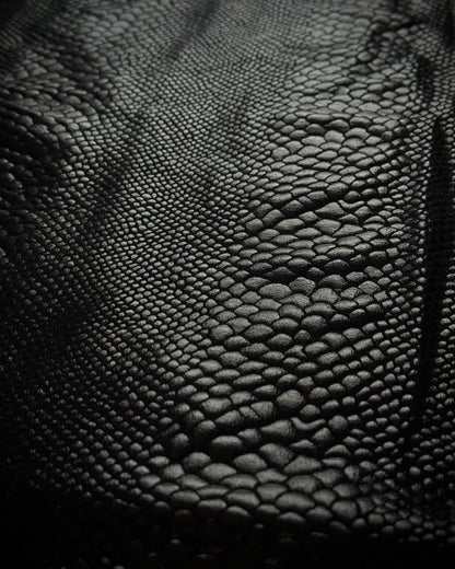 Black Varia Python Gloss T-Shirt