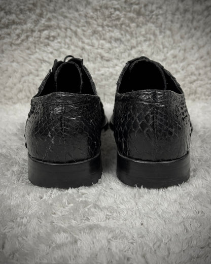 Cesare Paciotti Python Dress Boots