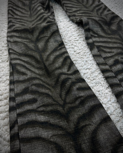 5351 Pour Les Hommes Zebra Washed Bootcut Pants