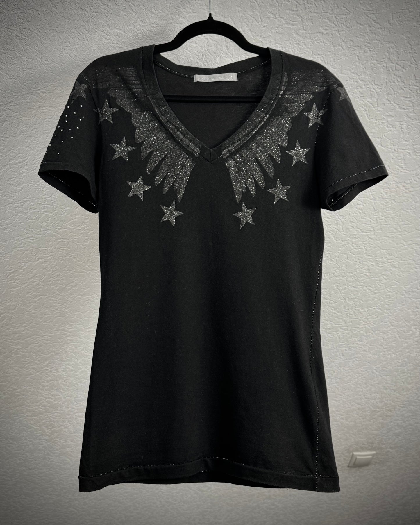 FranCisT MOR.K.S. Shimmer Star Wings T-Shirt