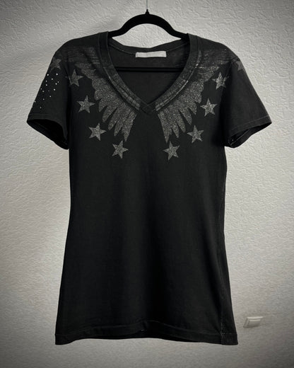 FranCisT MOR.K.S. Shimmer Star Wings T-Shirt