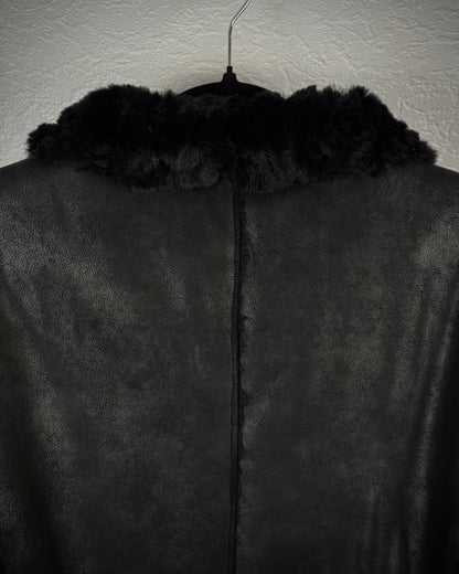 Shellac x Semantic Design Full Fur Interior Leather Jacket