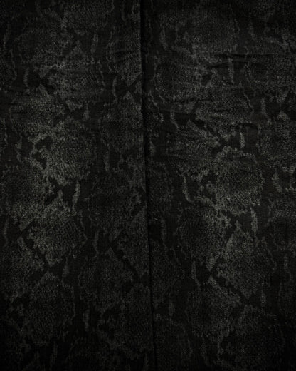 Tornado Mart Shadow Python Flared Jeans