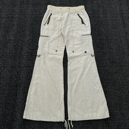 G.O.A Studded Cream Cargo Pants