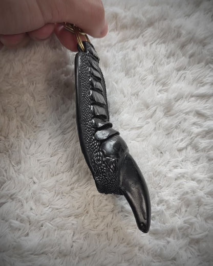 Ostrich “Dragon” Claw Charm
