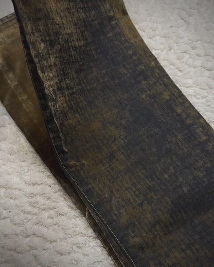 WWRA Swamp Washed Flared Pants