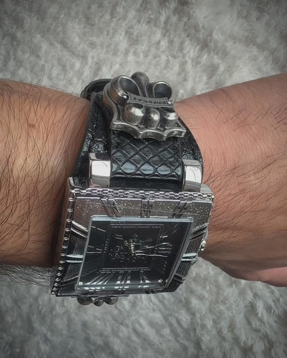 Voltage Fleur De Lis Python Watch