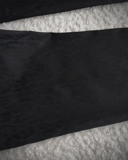 Tornado Mart Leopard Woven Pleated Flared Pants